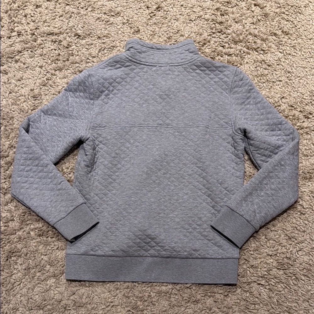 Patagonia Gray W's Organic Cotton Quilt Snap-T® Pullover Medium - Picture 7 of 7